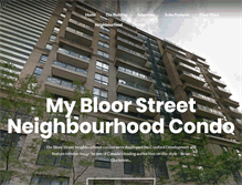 Tablet Screenshot of mybloorstreetneighbourhoodcondo.com